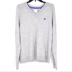 Ted Baker Born 100% Wool V Neck Sweater Size 6